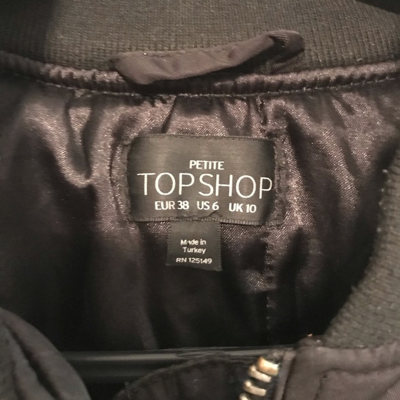 TopShop Bomber Jacket - Picture 4 of 4